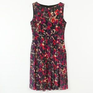 🎉Jones New York | Floral Watercolor Print Dress